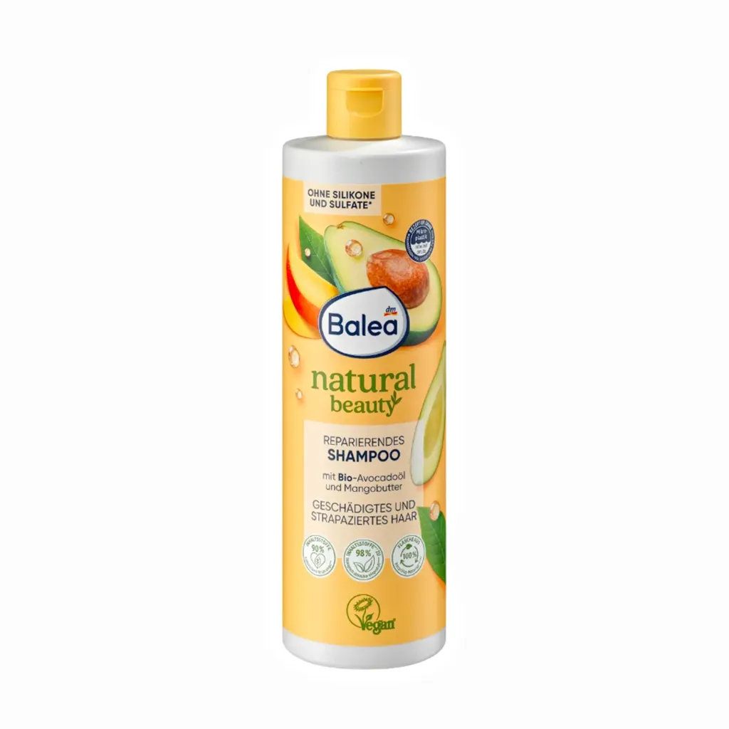 Shampoing Natural Beauty à l'huile d'avocat et au beurre de mangue 400ml
