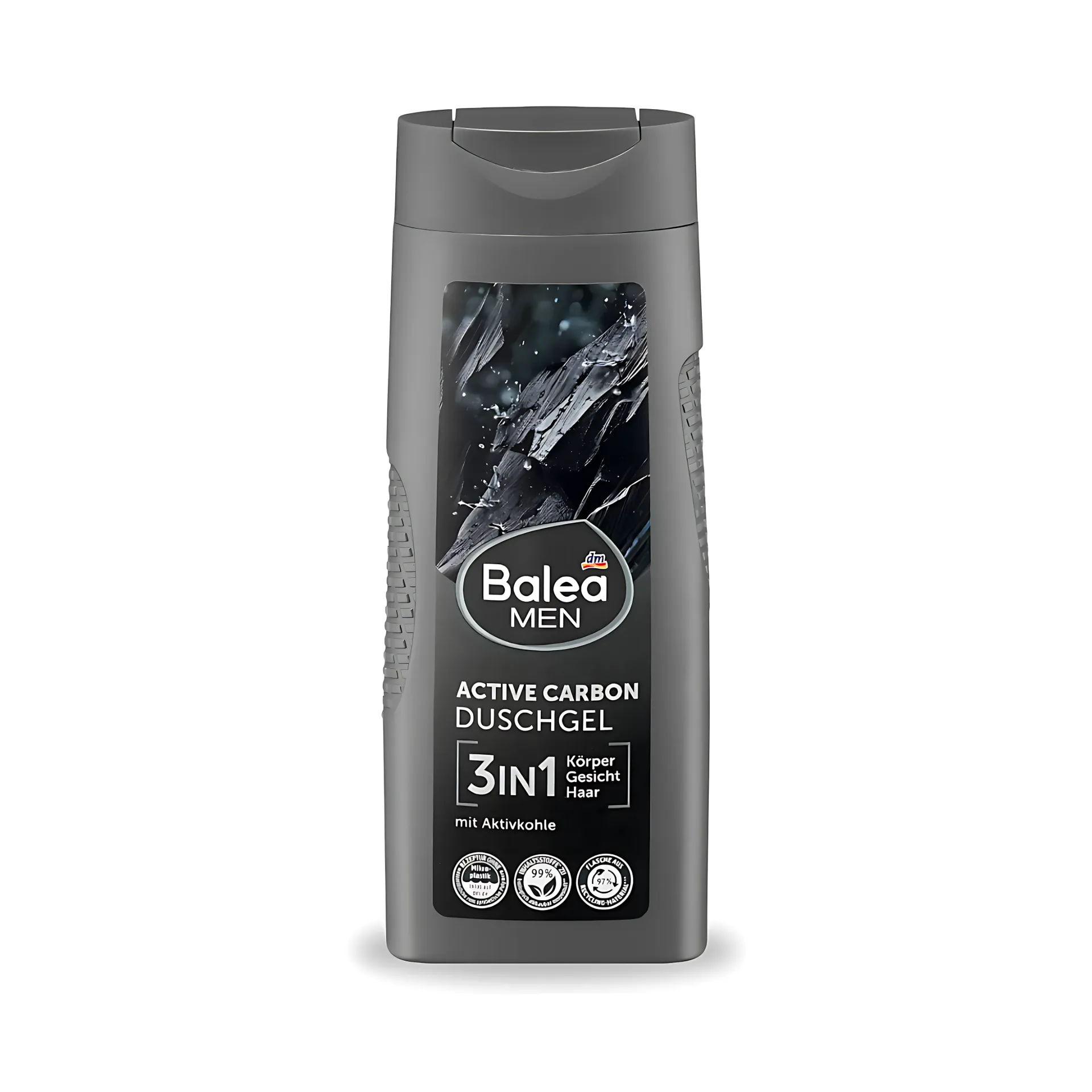 Gel douche MEN 3en1 Active Carbon 300ml