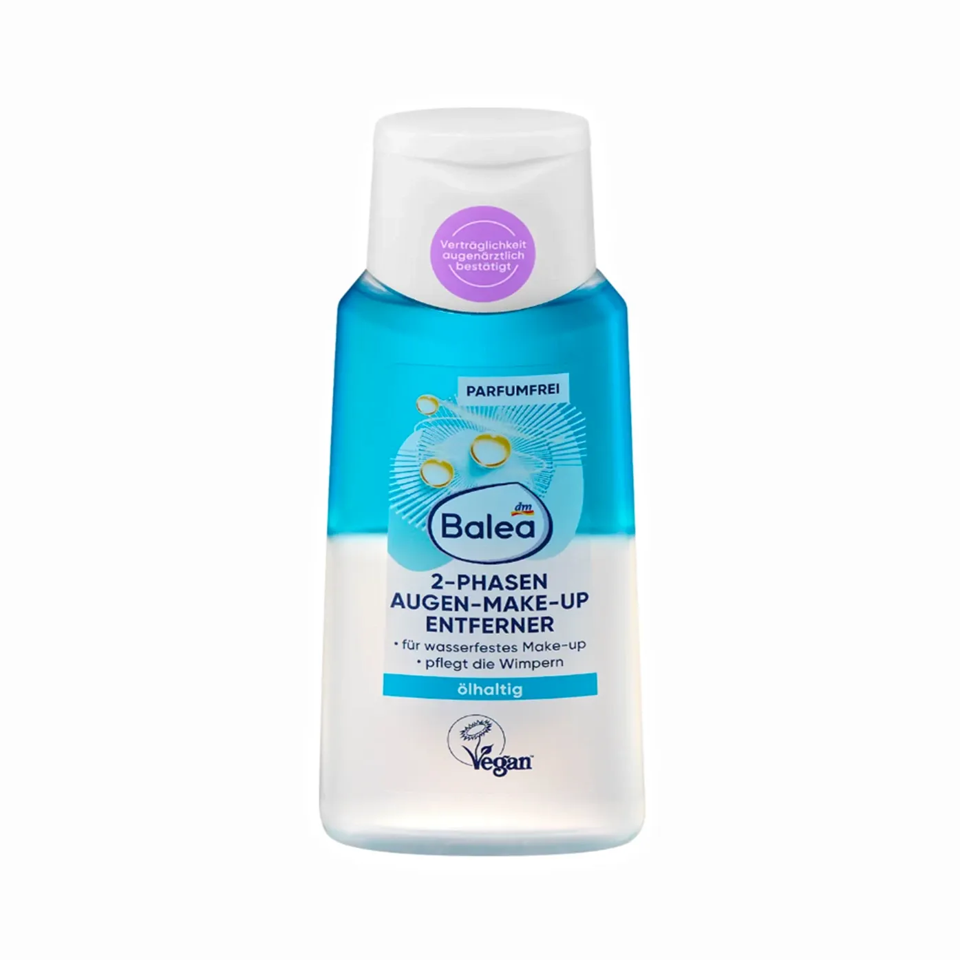 Démaquillant yeux biphasé pour maquillage waterproof 100ml