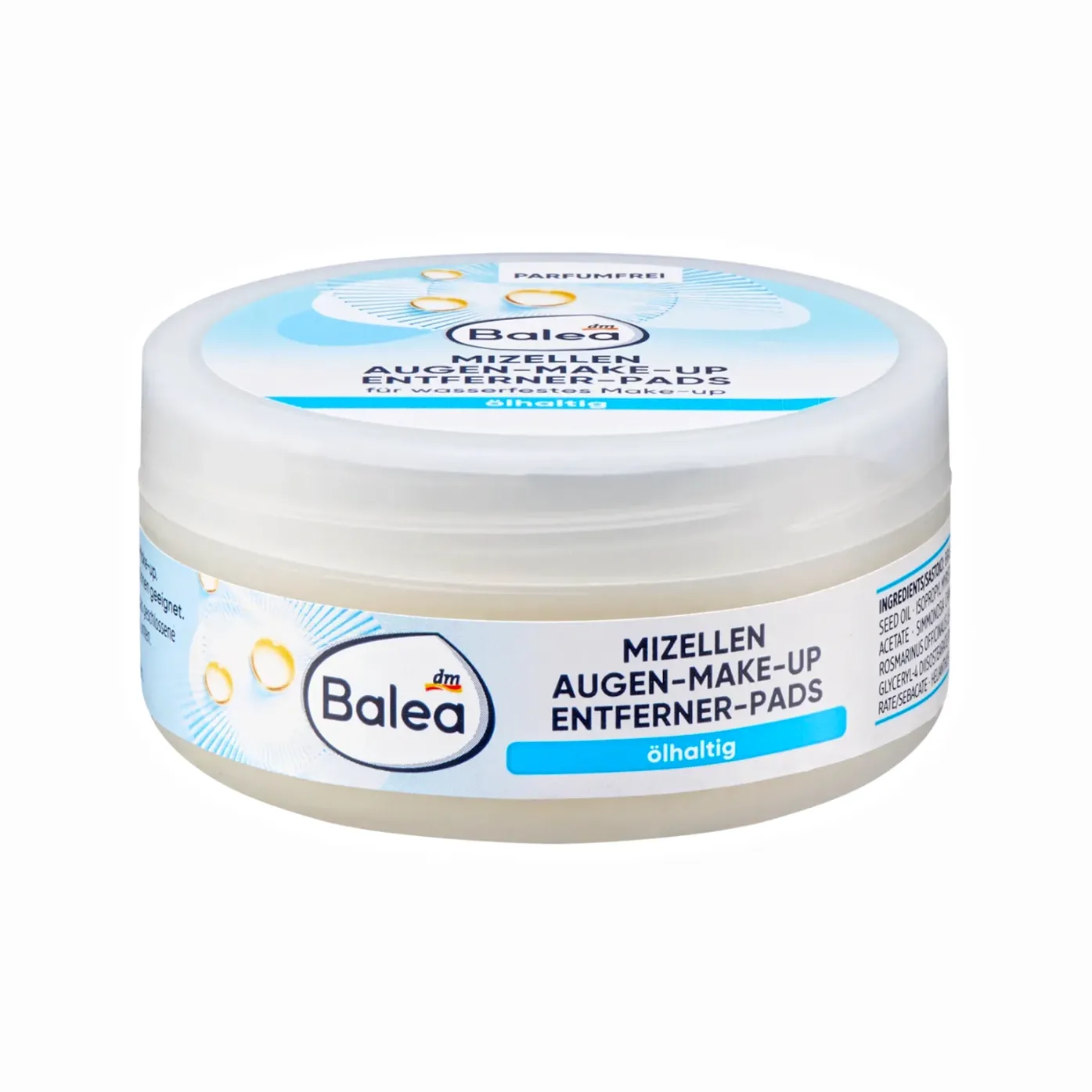 Pads Démaquillants Yeux pour maquillage waterproof 50 pièces