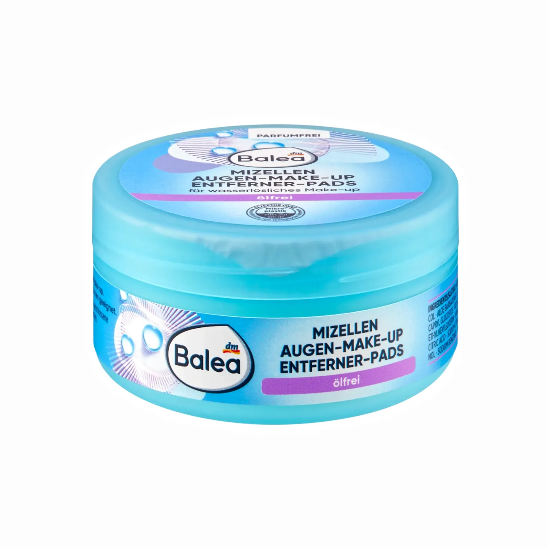 Pads Démaquillants Yeux pour maquillage normal 50 Pièces