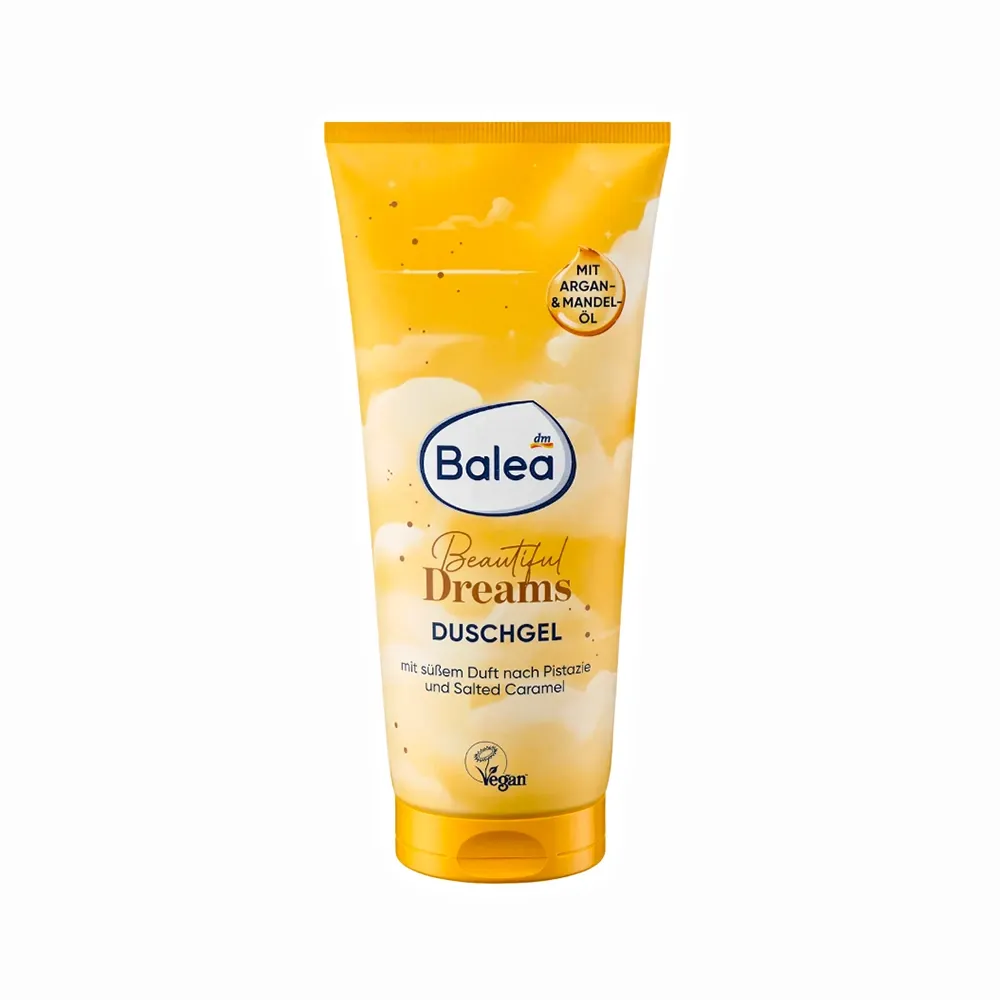 Gel Douche Beautiful dreams Pistache et caramel & huile d´agran et huile d´amande 200ml