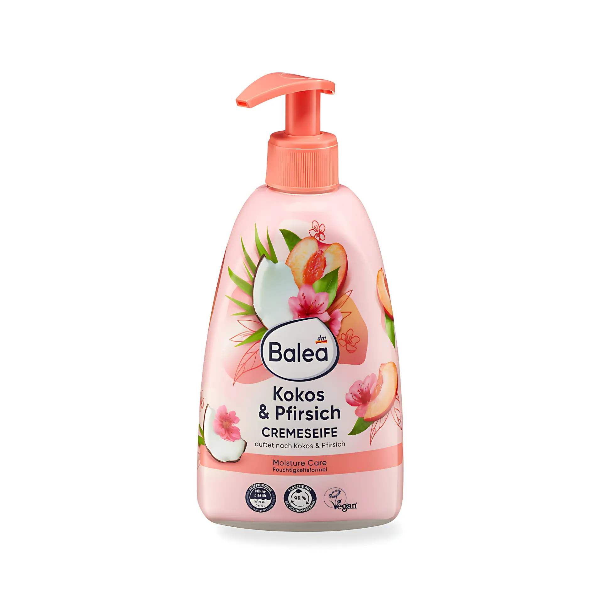 Savon liquide pêche et noix de coco 500ml