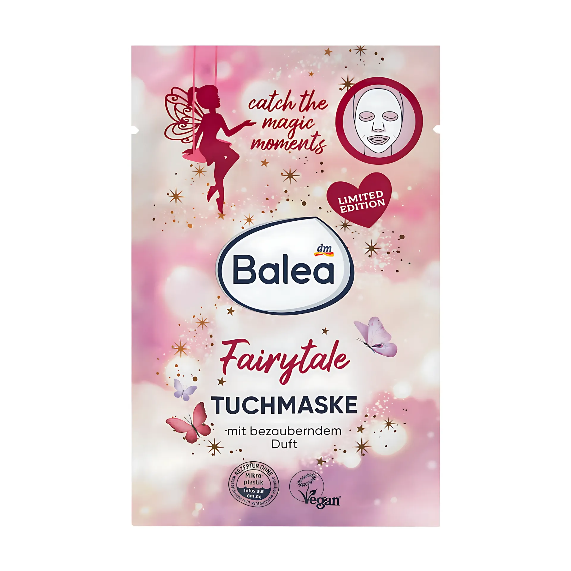 Masque en feuille Fairytale - 1 pièce