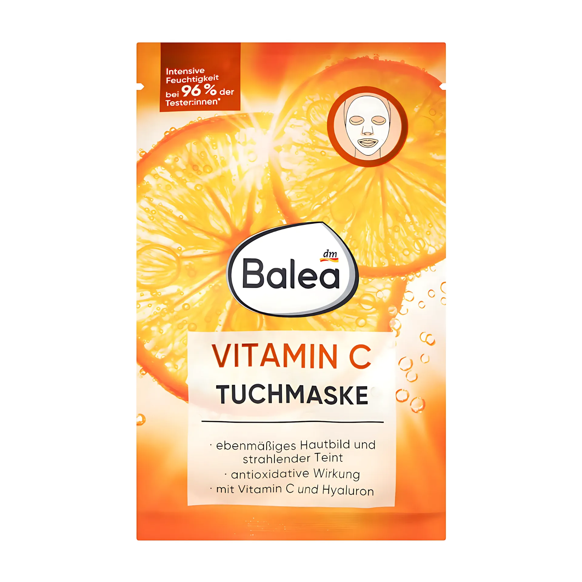 Masque en feuille Vitamine C - 1 pièce