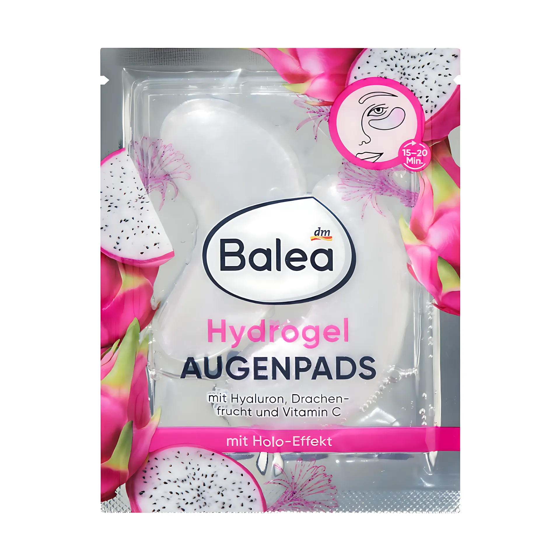 Balea Patchs pour les yeux Hydrogel Holo (1 paire) - 2 unités