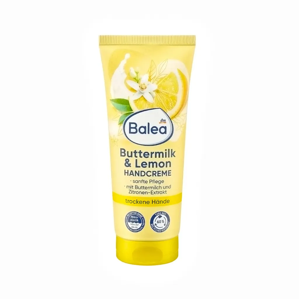 Crème pour les mains Babeurre et Citron 100ml