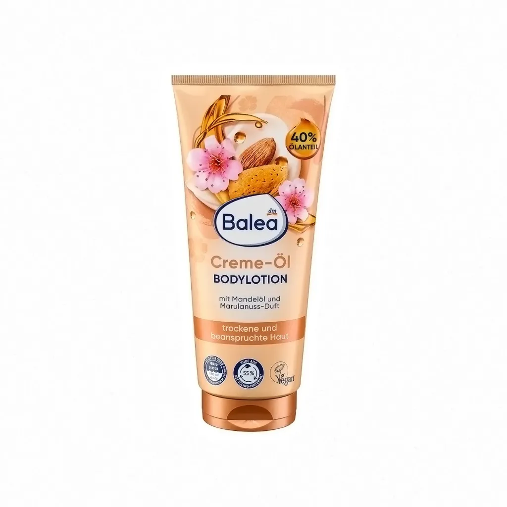Balea Lotion du corps crème-huile à l'huile d'amande douce 200ml