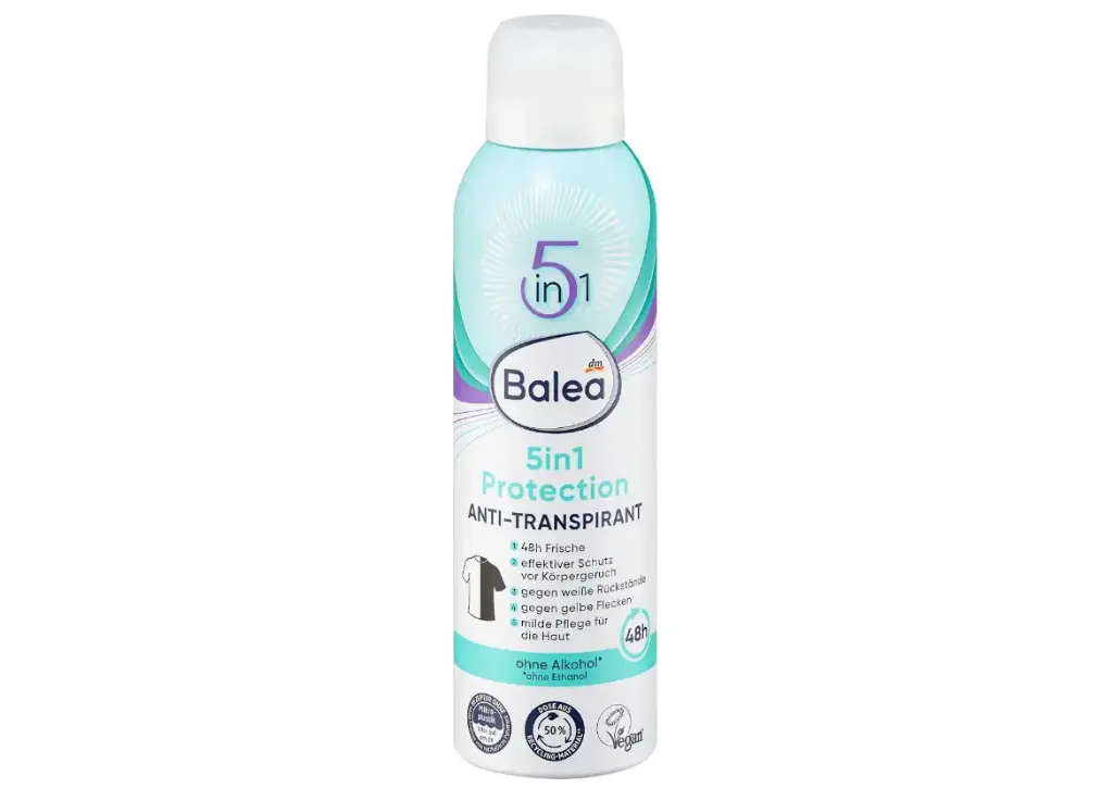 Déodorant anti-transpirant en spray Protection 5en1 200ml