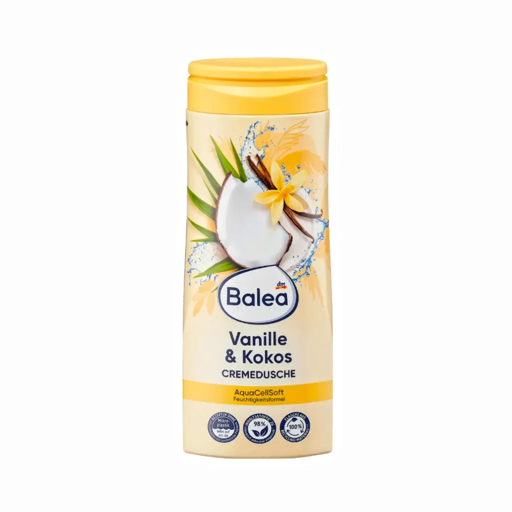 Crème de douche vanille & noix de coco 300ml