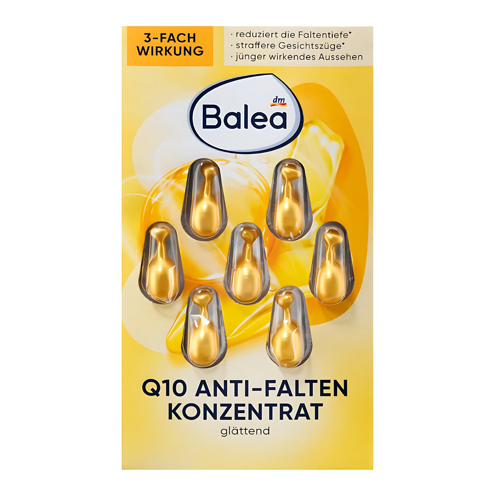 Capsules concentrées anti-rides Q10 7 comprimés